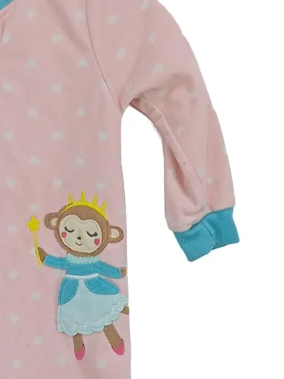 Carter's Baby Mädchen Schlafanzug Rosa Affe Prinzessin Gr. 86 (18 Monate)