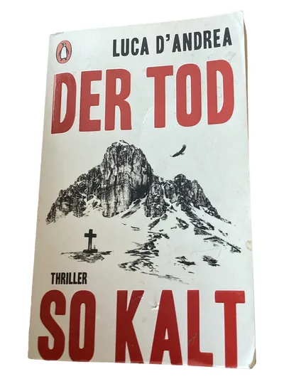 Luca D'Andrea Der Tod so kalt Thrillerbuch Penguin Taschenbuch Deutsch