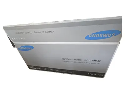 Samsung HW-H751 Wireless Soundbar Silber 94cm HD Audio ohne Fernbedienung