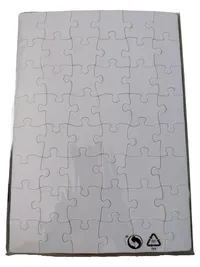 Folia Puzzle Extra Stark Blanko DIN A4 48 Teile zum Selbstgestalten Weiß 2