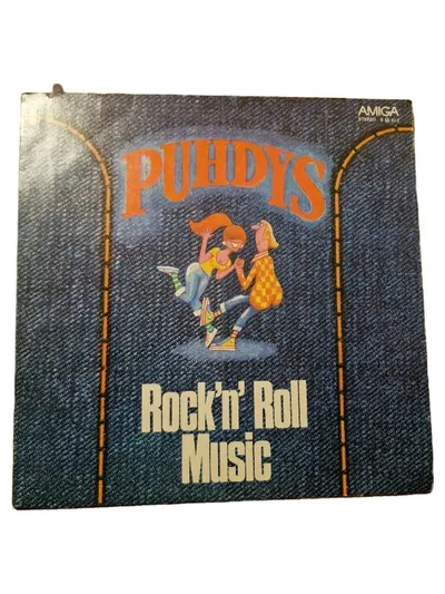 Puhdys Rock'n' Roll Music Vinyl Album LP AMIGA Ostrock Klassiker