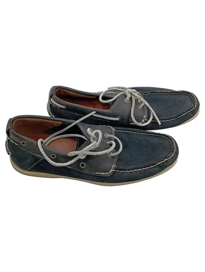 Timberland Earthkeepers Bootsschuhe Schnürschuhe Herren Blau Gr. 44
