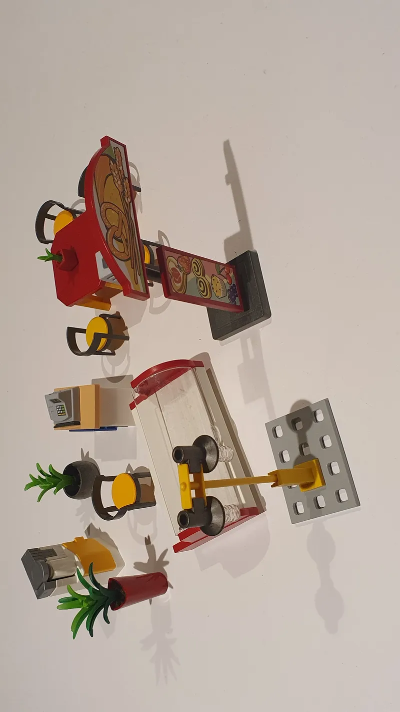 PLAYMOBIL Café Zubehör Set Kaufladen Spielzubehör Mehrfarbig 6