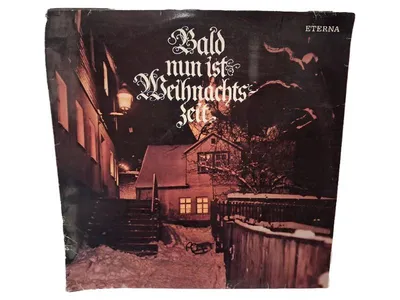 Eterna Vinyl Album Bald nun ist Weihnachtszeit Schallplatte Weihnachten