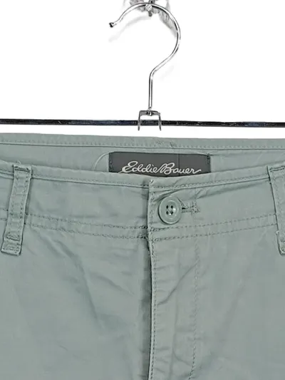 Eddie Bauer Damen Shorts Gr. 40 Grün Casual Wolle