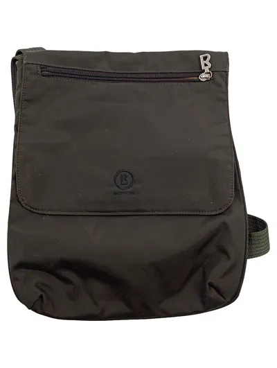 Bogner Umhängetasche Damen Braun Nylon Crossbody Bag Schultertasche
