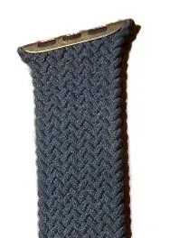 Apple Watch Braided Solo Loop Armband 44mm Atlantic Blue Größe 10 3