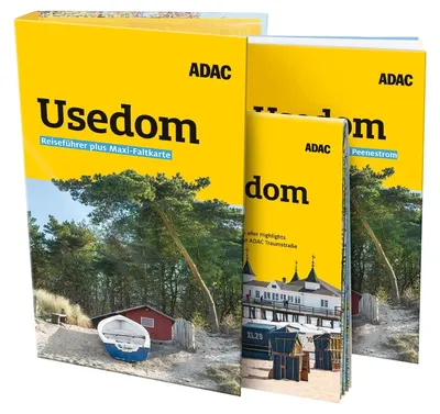 ADAC Reiseführer plus Usedom mit Maxi-Faltkarte zum Herausnehmen
