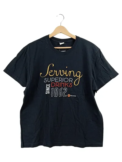 BACARDÍ T-Shirt Serving Superior Drinks Since 1862 Herren Gr. 50 L Schwarz