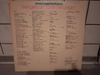 Amiga Vinyl Album Erklingen zum Tanze die Geigen Operetten Star Parade