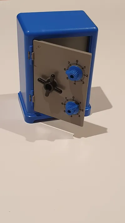 PLAYMOBIL Tresor Spielkasse Kinderspielzeug Blau