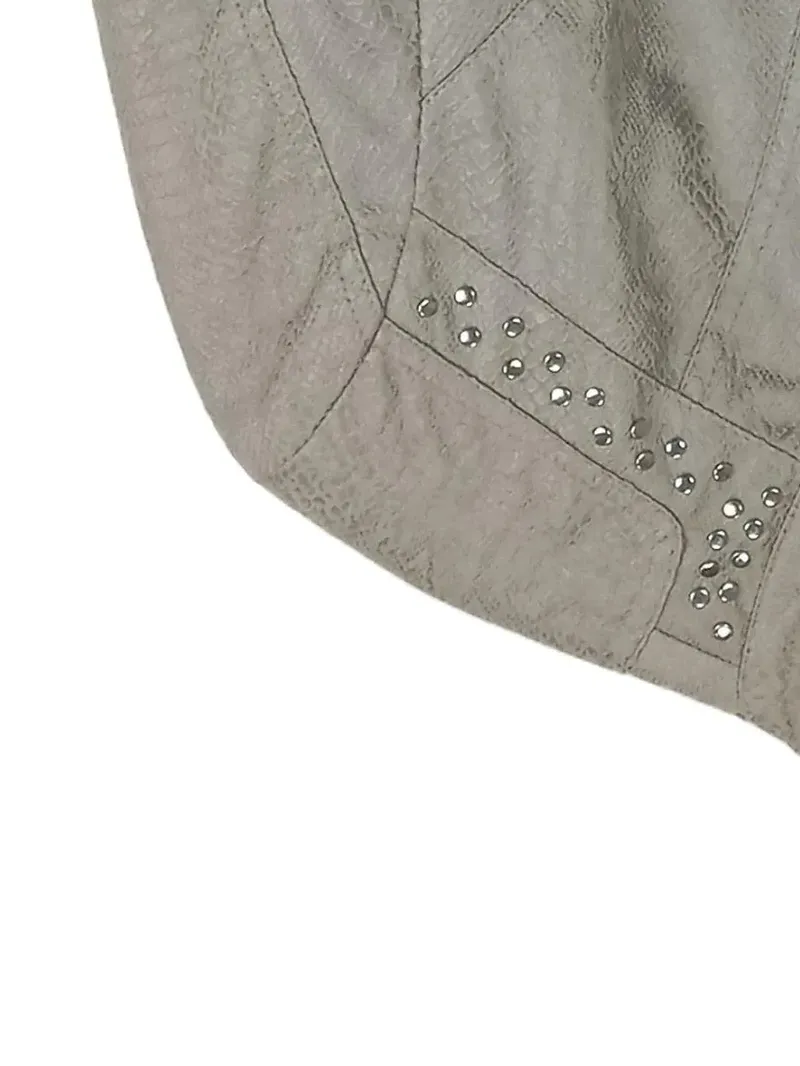 COUTURE LINE Damen Leichte Jacke Gr. 48 Beige Modern Tierdruck Reißverschluss 5