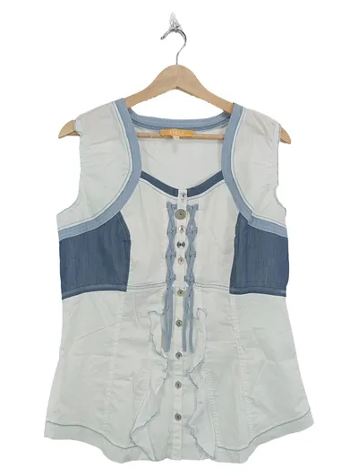 BiBA Damen Top Gr. 42;XL Mehrfarbig Baumwolle Feminin