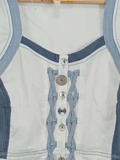 BiBA Damen Top Gr. 42;XL Mehrfarbig Baumwolle Feminin