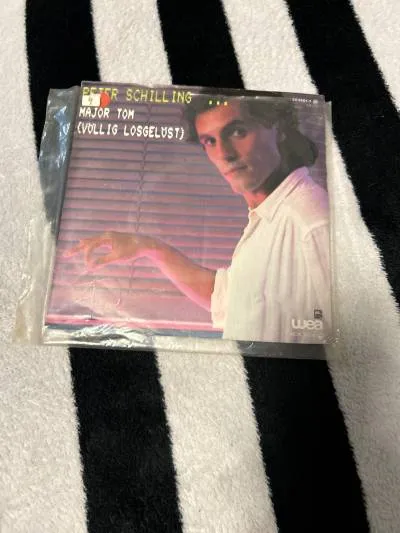 WEA Peter Schilling Major Tom Völlig Losgelöst 7" Vinyl Single 1982 Schlager
