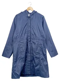 Cecilia Classics Damen Regenmantel Kapuze Gr. L Blau Outdoor 1