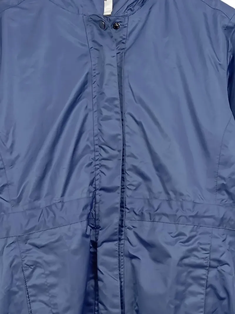 Cecilia Classics Damen Regenmantel Kapuze Gr. L Blau Outdoor 2