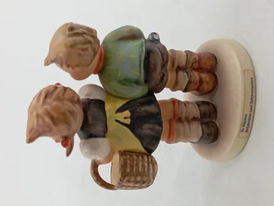 Goebel Hummel Dekofigur Brüderlein und Schwesterlein To Market Keramik
