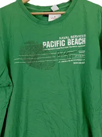 BONPRIX COLLECTION Herren T-Shirt XL Grün Casual Pacific Beach Naval Services 2