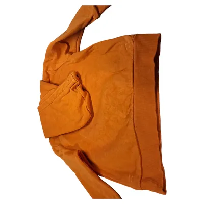 Palomino Kinder Kapuzenpullover Gr. 104 Orange mit Waschbär-Aufdruck