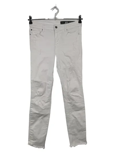 ARMANI EXCHANGE J69 Super Skinny Jeans Damen Weiß Gr. 38 Ripped