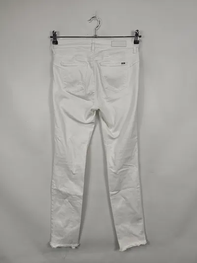 ARMANI EXCHANGE J69 Super Skinny Jeans Damen Weiß Gr. 38 Ripped