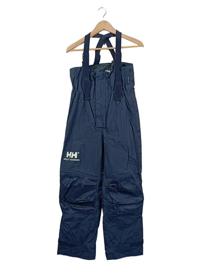 Helly Hansen Regenhose Herren S Outdoor Blau Latzhose Wasserdicht