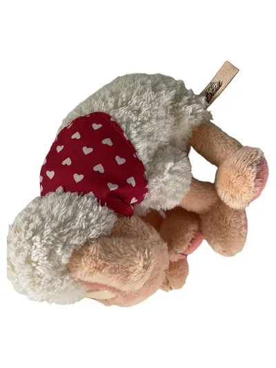 Diddl Plüschtier Hund Rosa Nostalgisch Kuscheltier 12cm