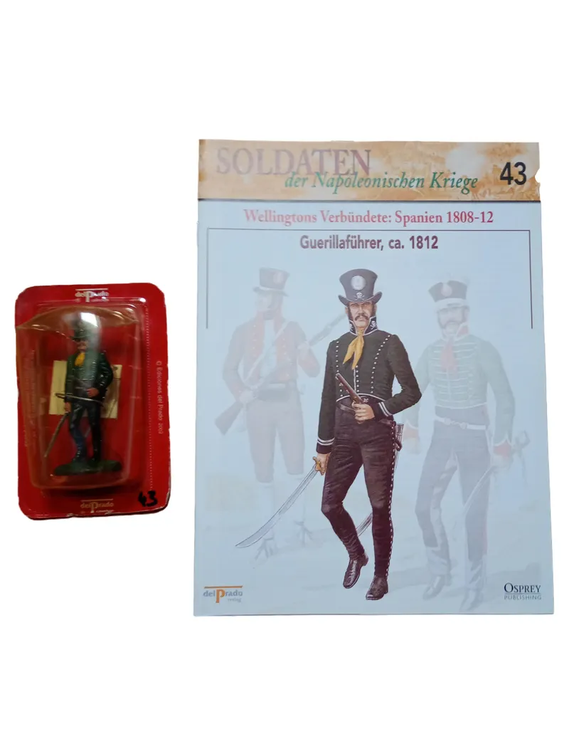 del Prado Guerillaführer 1812 Krieger Spielfigur Grün ab 14 J. 1
