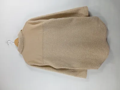 Betty & Co Damen Felljacke Teddyjacke Beige Gr. 40 L Casual