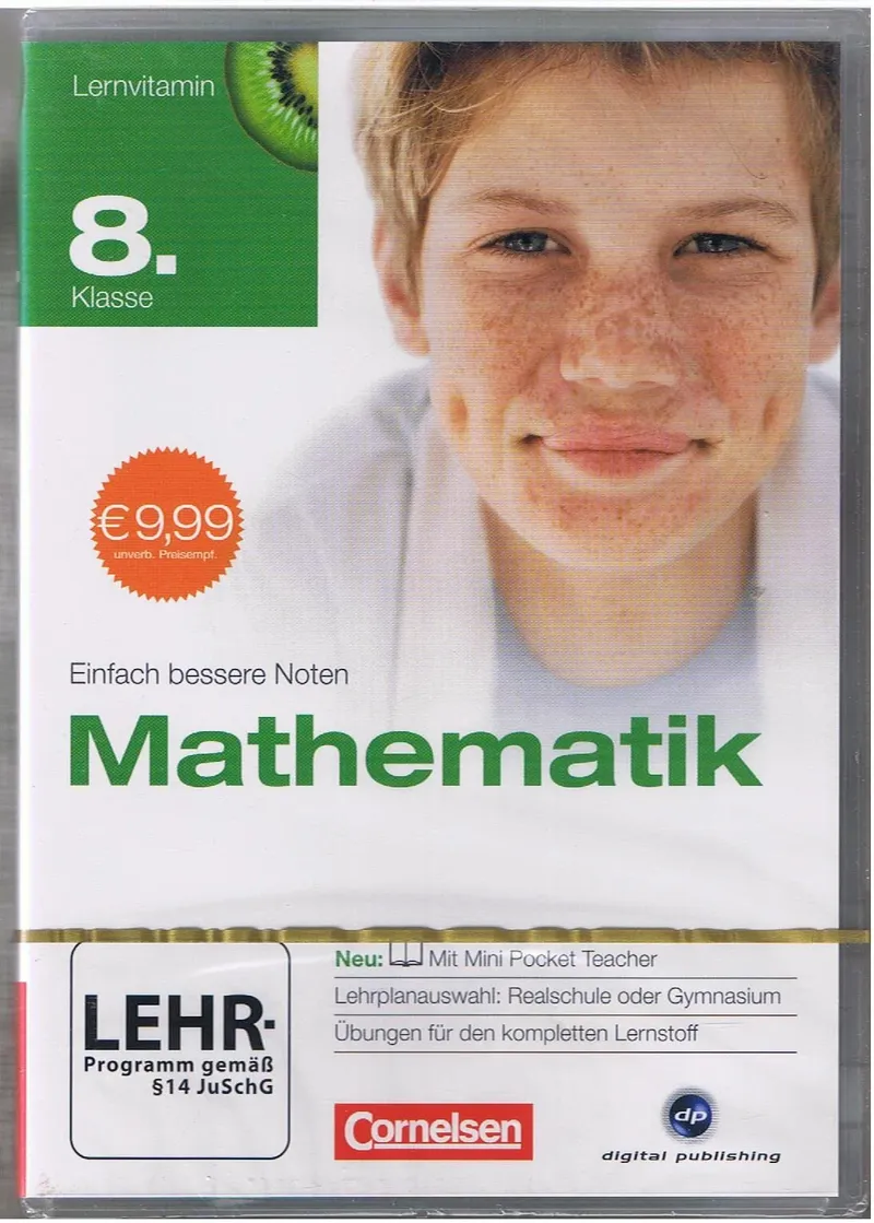Cornelsen Lernsoftware Mathematik 8. Klasse PC Realschule Gymnasium Übungen 2