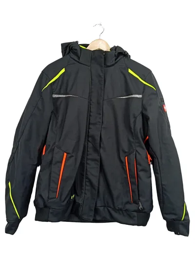 Engelbert Strauss Arbeitsjacke Damen Gr. 40 L Schwarz Kapuze