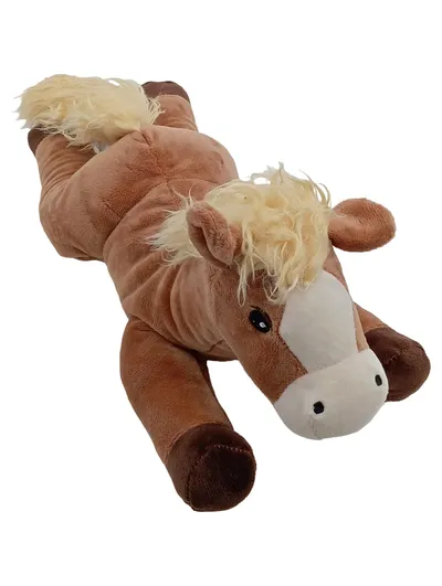 Warmies Kuscheltier Pferd Braun 36 cm Wärmekissen Mikrowelle Stofftier