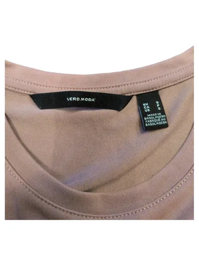 Vero Moda Damen Freizeitkleid Gr. S Rosa Stufenkleid Modal