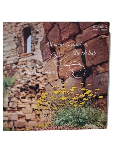 Deutsche Volkslieder aus sechs Jahrhunderten Eterna Vinyl LP Album
