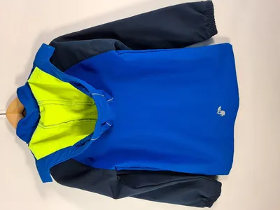 JAKO-O Kinder Softshelljacke Blau Gr. 152 mit Kapuze Outdoor