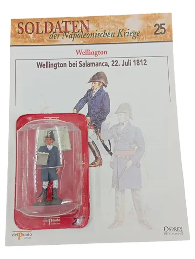 Del Prado Soldaten Napoleonische Kriege Nr.25 Wellington Salamanca Figur