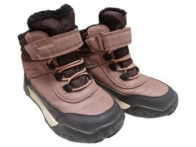 Geox Amphibiox Kinder Schneestiefel Gr. 26 Rosa Winterstiefel Mädchen