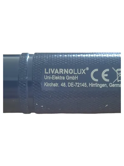 Markenlos 10407B Taschenlampe LED 70 Lumen Schwarz 13 cm
