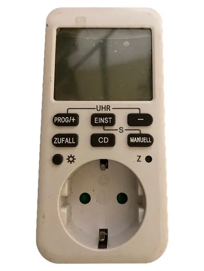 VOLTOMAT 2697 6958 Digitale Zeitschaltuhr Steckdose 230V Timer Weiß