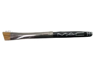 MAC 208 Angled Brow Brush Make Up Pinsel Augenbrauenpinsel Schwarz