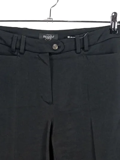 Bexleys Woman Anzughose Damen Gr. 40 Schwarz Business Hose Bügelfalte