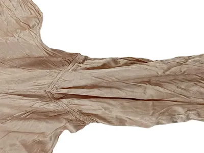Esqualo Damen Sommerkleid Gr. 34/XS Beige Feminin Viskose