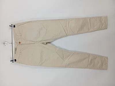 Closed Damen Stoffhose Chino Gr. 42 W33 Beige Casual