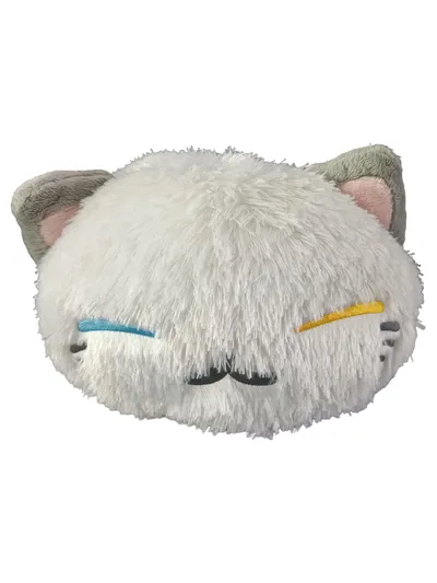 FURYU CORPORATION Kuscheltier Katze Plüschtier Charmant Weiß 22cm x 30cm