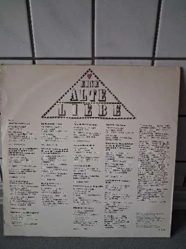 Eine Alte Liebe - Manfred Uhlig und Günter Hansel Vinyl LP Amiga Album
