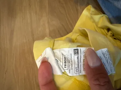 Friboo Kinder Leggings Mädchen Größe 152 Gelb Basic