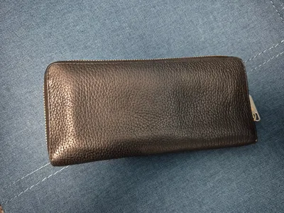 Michael Kors Zip-Around Geldbörse Damen Leder Schwarz Elegant 22cm