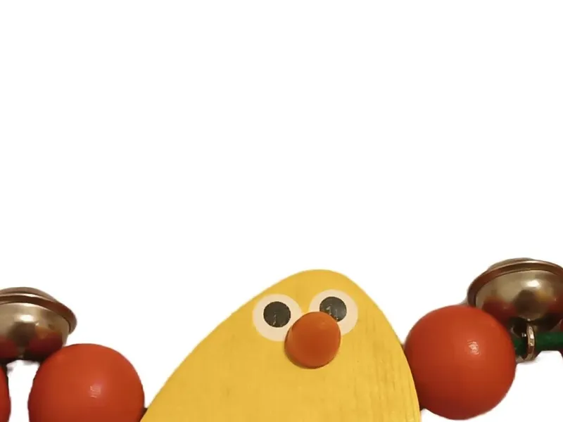 Selecta Kinderwagenkette Holz Vogel Mehrfarbig Spielzeug Kinder 3