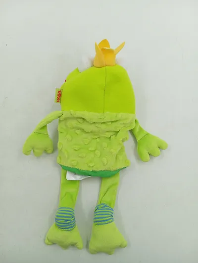 HABA Handpuppe Frosch Froschkönig Grün Kasperletheater Plüsch